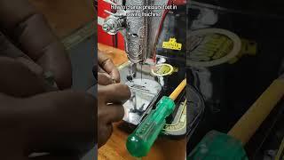 How to change pressure foot in sewing machine! #clothes #stitching #sewingclasses #sewingpattern