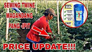 BEST NA PANG-IPIT NG TALBOS NG TALONG/PRICE UPDATE/SEWING TWINE