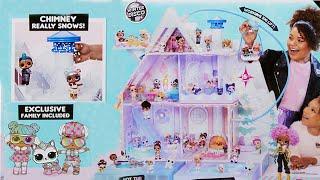 ДОМИК для кукол ЛОЛ СЮРПРИЗ! Играем с куклами ОМГ Игрушки Серии Winter Disco CHALET НОВИНКА