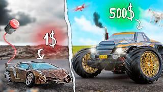 1$ VS 500$ РАДИОУПРАВЛЯЕМЫЕ ИГРУШКИ !)