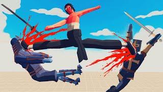 BRUCE LEE vs EVERY UNIT | Totally Accurate Battle Simulator-TABS