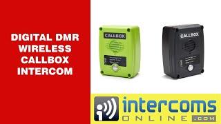 Digital DMR Wireless Callbox