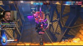 Overwatch 2 Rank 1 Tank Player Yeatle Playing Hazard Aggro Style -OP New Hero-