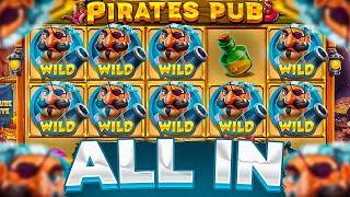 КУПИЛ МНОГО БОНУСОК ALL IN В PIRATES PUB / ПОЙМАЛ ЗАНОС? ( ЖЕСТЬ! )