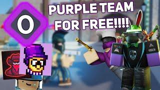 how to get purple team in arsenal.. | ROBLOX