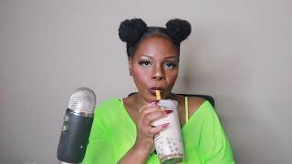 BANANA TAPIOCA ASMR EATING SOUNDS