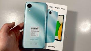 Unboxing Samsung Galaxy A03 Core 2022 (A032) Light Green