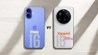 iPhone 16  vs  Xiaomi 15 Ultra Full Comparison