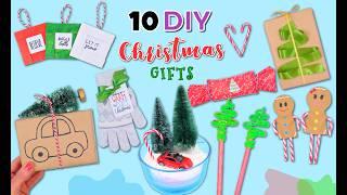 10 DIY CHRISTMAS GIFTS FOR EVERYONE - Easy Gift Ideas People Actually Want!