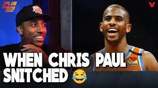 Jeff Teague's HILARIOUS STORY of Chris Paul SNITCHING on untucked jersey | Club 520