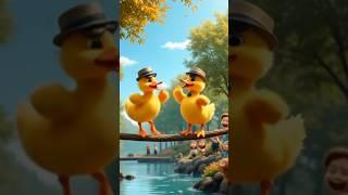 Dancing Ducks on a Rope – Park Comedy Show #cute #shorts #viralvideo #funny
