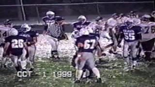 West Lyon Wildcat Football vs Okoboji  10-1-1999