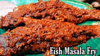 Fish Masala Fry|ಫಿಶ್ ಮಸಾಲಾ ಫ್ರೈ #PriyasMadhyamaKutumbhadaRecipes