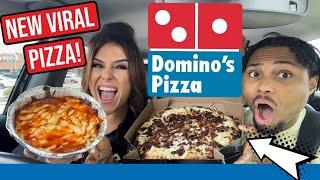 Darius & I Review The NEW VIRAL Dominos Pizza 