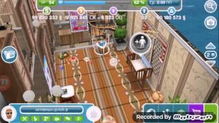 Sims FreePlay.Изучаем дизайн плавучего дома.