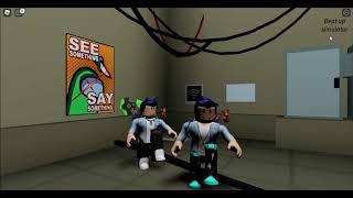 Distraction Dance but in roblox (Beat up simulator)