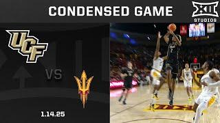 UCF vs. Arizona State Condensed Game | 2024-25 Big 12 Men's Basketball