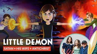 Danny DeVito, Aubrey Plaza, and Lucy DeVito Succumb To Evil In Little Demon