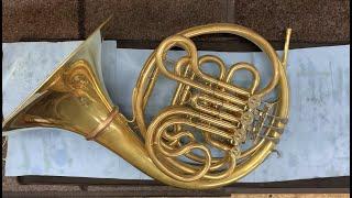 Speedy Disassembly and Assembly of a Berg French Horn