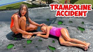 MY DAUGHTER’S TRAMPOLINE INCIDENT