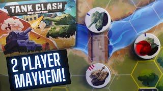 How to play Tank Clash - Western Front a 2 player board game!