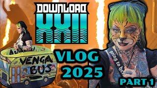 Download Festival 2025 Vlog Part 1 *Vengabuses, Tinder and TIGERS! // Emily Boo