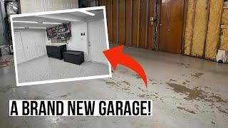 Total Garage Renovation | HUGE Transformation!