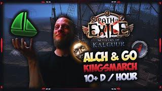 [PATH OF EXILE | 3.25] – ALCH & GO KINGSMARCH IS 10+ DIVINES PER HOUR!?