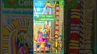 75th Years Celebrations  #short #temple #kanyaka #ammavaru #bhakti #pooja