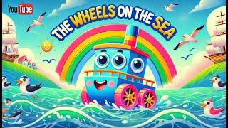 The Wheels on the Sea  | Fun Boat Song for Kids & Dance | Nursery Rhymes & Baby Songs