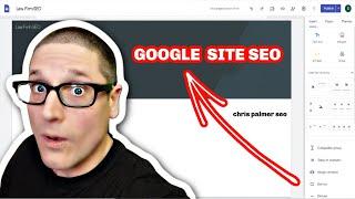 How to use Google Sites - SEO Tutorial for Beginners