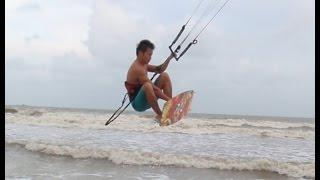 Kitesurfing Tutorial: Cool beach jump start (by Daniel Leow)