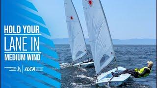 How to Hold your Lane in a Laser | International Sailing Academy