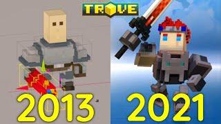 Evolution of Trove Game 2013-2021