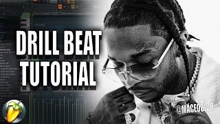 How To Make A Drill Type Beat | How To Make A Beat For Pop Smoke ( I Tried My Best)