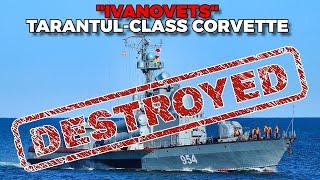 Destroyed Russian corvette in Crimea! Ukraine's unique operation behind enemy lines