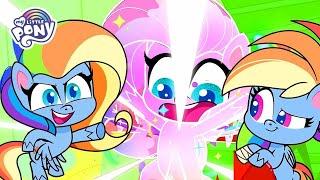 My Little Pony: Pony Life  NEW  Fluttershy Becomes Rainbow Dash - Flutterdash | MLP Pony Life