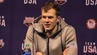 2021 US Olympic Trials Press Conference: Robert Finke, Nic Fink