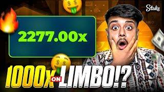 I TRIED HITTING 1000X on LIMBO on STAKE!!! (Crazy Session)