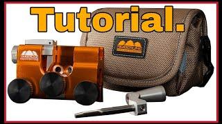 TIMBERLINE CHAINSAW SHARPENER- How to use.