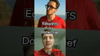 EdisonPTS vs DomerGrief #домер #эдисон #edit #memes #viralvideo #битваютуберов #shorts