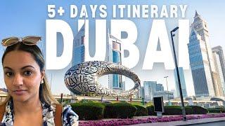 Dubai Itinerary: 5+ Days of Luxury, Culture & Adventure| Best Things to do in Dubai 2024