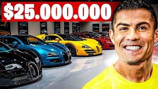 Cristiano Ronaldo’s Insane Car Collection Luxury, Speed, and $25 Million Rides!