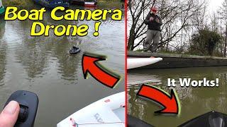 I Made a Remote Control Boat Camera Drone