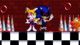 Sonic.EXE + Female Tails Mania Plus Mod