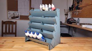 Build you own paint rack easy and cheap - #model #modeling #modelismonaval #modelismo