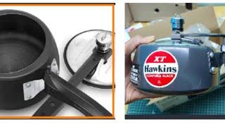 Unboxing Hawkins 1.5 Litre Contura Black XT Pressure Cooker,  Induction Cooker.