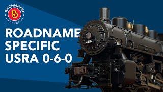 Bachmann HO Scale USRA 0-6-0 with Road-Specific Details