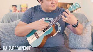 Wipeout Concert Ukulele - Kala Surf Series