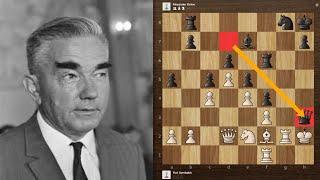 The poisonous kiss of the queen - Yuri Averbakh vs Alexander Kotov - Candidates tournament 1953